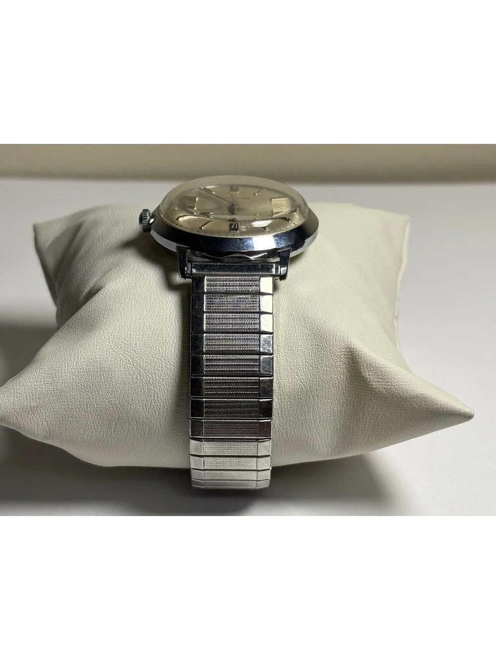 Vintage Timex Viscount Self-Wind Watch 1960-70’s Men 34mm With Date